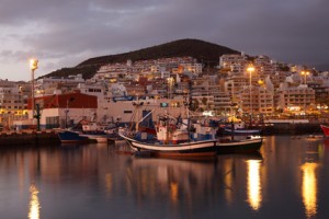 Nachtleben Teneriffa Hafen Los Cristianos Teneriffa